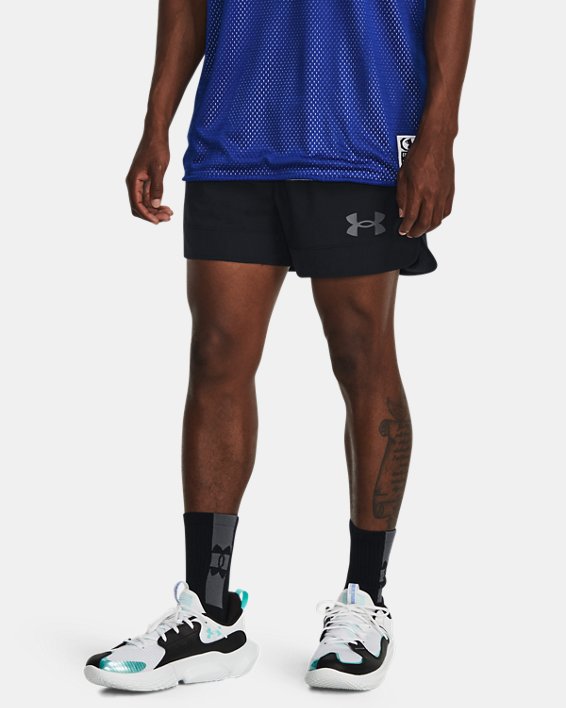 Men's UA Baseline 5" Shorts, Black, pdpMainDesktop image number 0